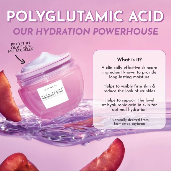 Glow Recipe Plum Plump Hyaluronic Cream - NEW FULL SIZE - Picture 3 of 6